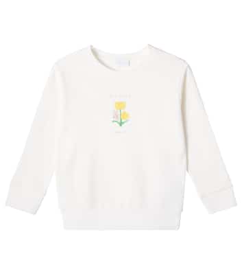 Felpa in jersey di cotone con stampa | Gucci Kids