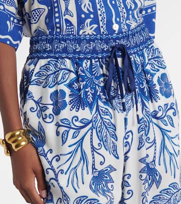 Shell Garden shorts | Farm Rio