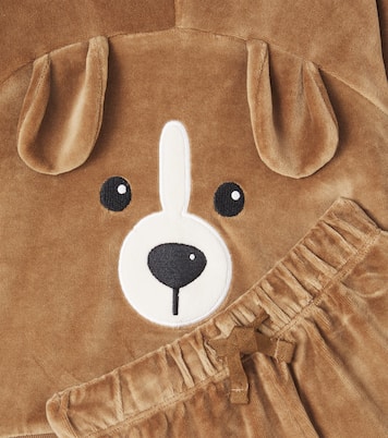Baby Doggy sweatshirt and sweatpants set | Molo