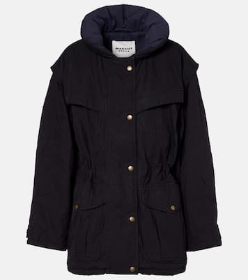 Damone hooded cotton-blend jacket | Marant Etoile
