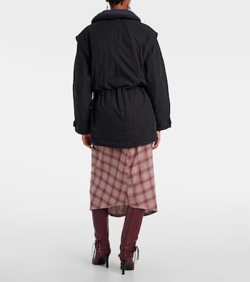 Damone hooded cotton-blend jacket | Marant Etoile