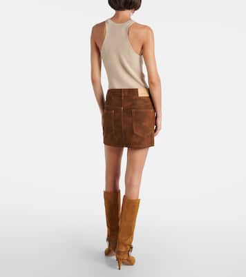 Minifalda Kimmy de piel sintética | Marant Etoile