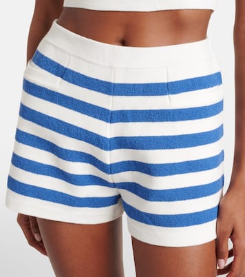 Shorts Ari de tiro alto a rayas | Posse