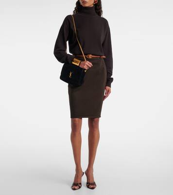 Kate绒面革单肩包 | Saint Laurent