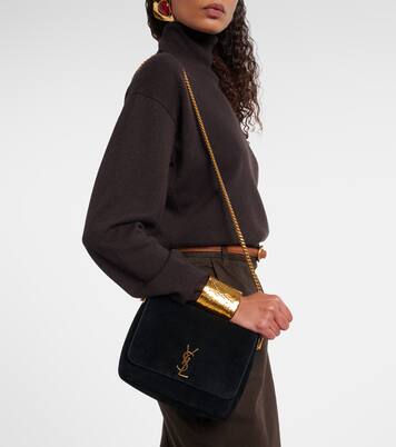 Kate绒面革单肩包 | Saint Laurent