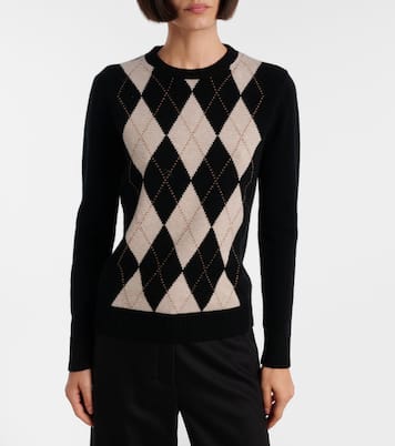 Argyle wool and cashmere sweater | 'S Max Mara