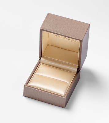 Anello Bvlgari Cabochon in oro 18kt con topazio e diamanti | Bvlgari