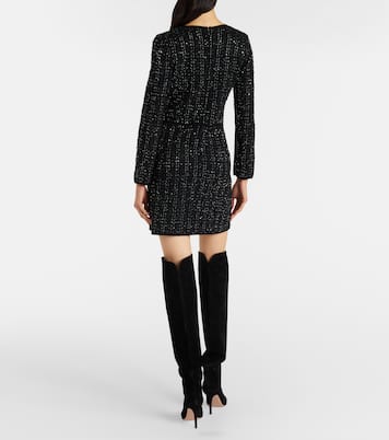 Abito corto Channing in tweed  | Veronica Beard