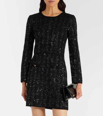 Abito corto Channing in tweed  | Veronica Beard