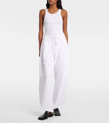 Cotton jersey sweatpants  | Alaïa