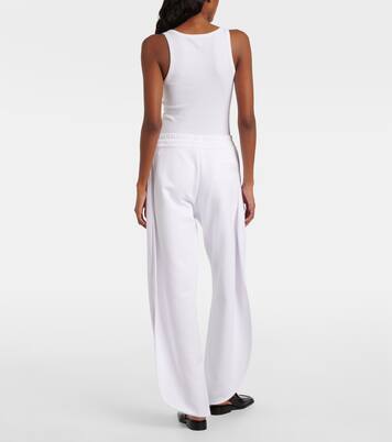Cotton jersey sweatpants  | Alaïa