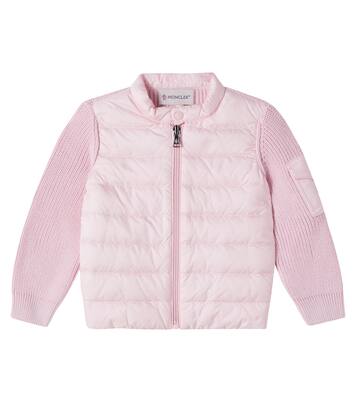 Baby down-paneled cotton jacket | Moncler Enfant