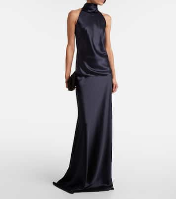 Jupe longue en satin | Ralph Lauren Collection