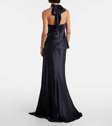 Jupe longue en satin | Ralph Lauren Collection