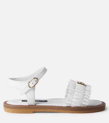DG leather sandals | Dolce&Gabbana Kids
