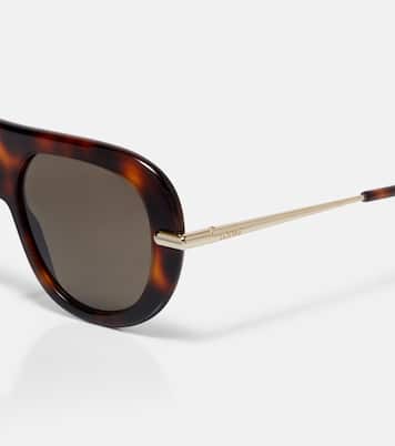 Slim flat-top sunglasses | Loewe