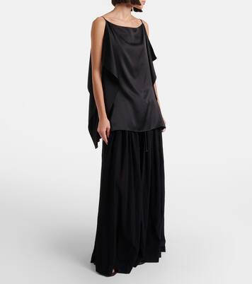 Cotton muslin maxi skirt | The Row