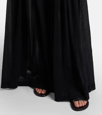 Cotton muslin maxi skirt | The Row