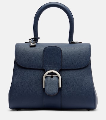 Brillant PM leather top-handle bag | Delvaux