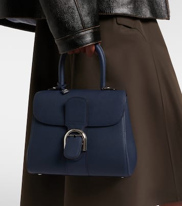 Brillant PM leather top-handle bag | Delvaux