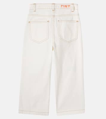 جينز بطبعات الورود | Tinycottons