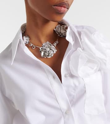 Turbo Blooming Poppy choker | Simone Rocha