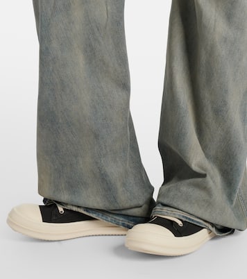 DRKSHDW denim sneakers | Rick Owens