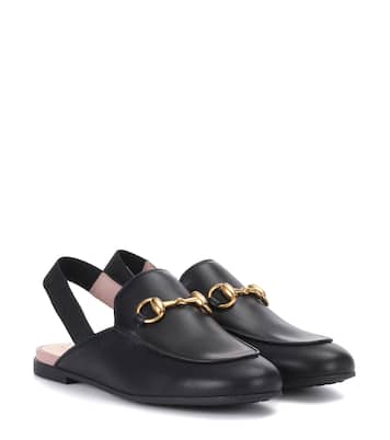 Mules Princetown en cuir | Gucci Kids