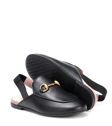 Mules Princetown en cuir | Gucci Kids