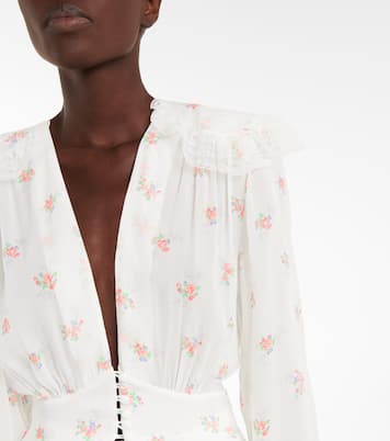 Floral maxi dress | Alessandra Rich