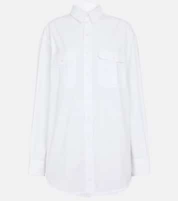 Robe chemise en coton | Wardrobe.NYC