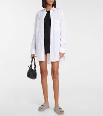 Robe chemise en coton | Wardrobe.NYC