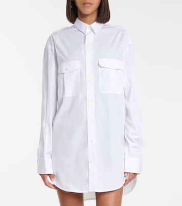 Robe chemise en coton | Wardrobe.NYC