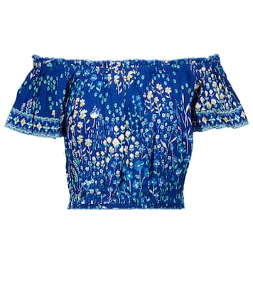 Camilla off-shoulder blouse | Poupette St Barth