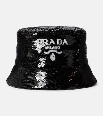 Sequined bucket hat | Prada