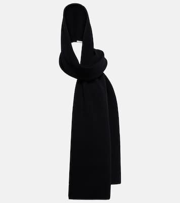 Sciarpa in lana e cashmere con cappuccio | Alaïa