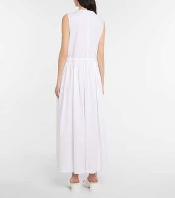 Maxikleid aus Leinen und Baumwolle | MM6 Maison Margiela