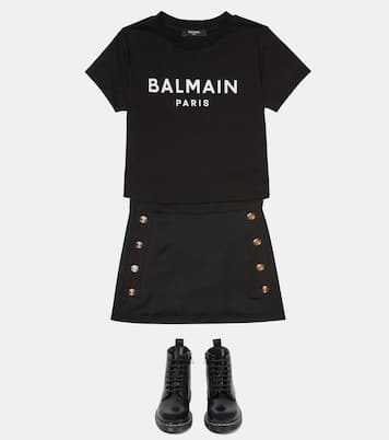 Rock aus Schurwolle | Balmain Kids