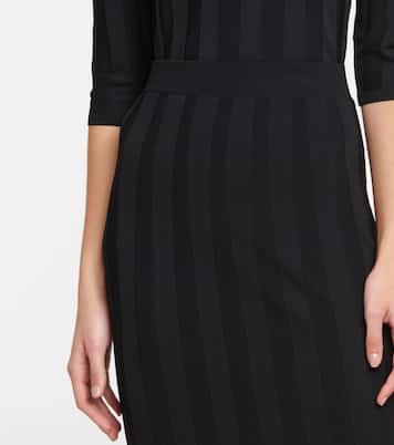 Bleistiftrock Gallia aus Rippstrick | Max Mara