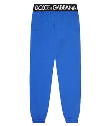 Pantalones de chándal de algodón | Dolce&Gabbana Kids