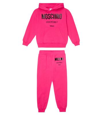 Felpa e pantaloni in misto cotone | Moschino Kids