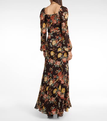 Avani floral printed silk maxi dress | Veronica Beard