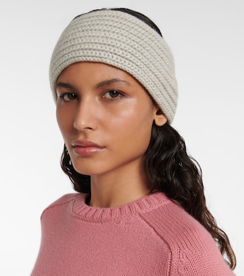 Ribbed-knit cashmere-blend headband | Loro Piana