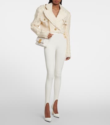 High-rise stirrup leggings | Balmain