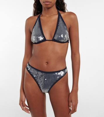Sequined bikini top | Jean Paul Gaultier