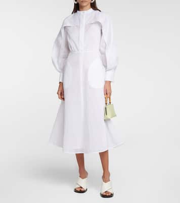 Hemdblusenkleid aus Baumwolle | Jil Sander