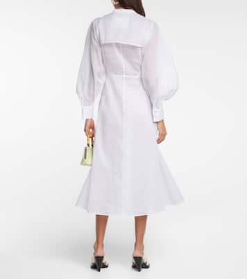 Hemdblusenkleid aus Baumwolle | Jil Sander