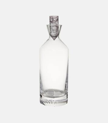 Alba crystal decanter | Nude