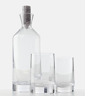 Alba crystal decanter | Nude