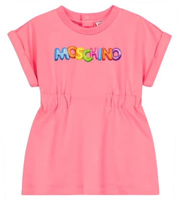 Baby - Abito in jersey di misto cotone | Moschino Kids